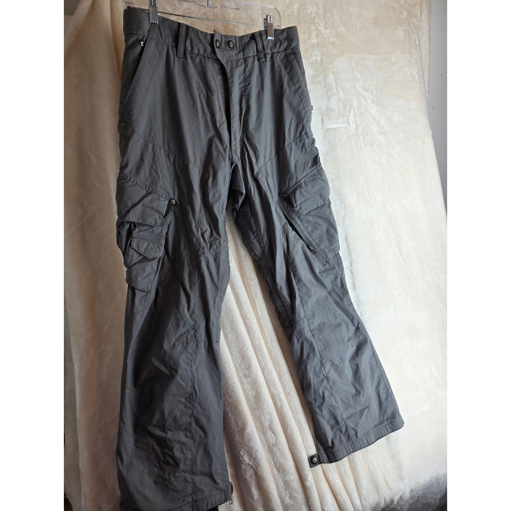 Freeworld Outerwear Gray Cargo Snowboard Ski Pants Waterproof Size S